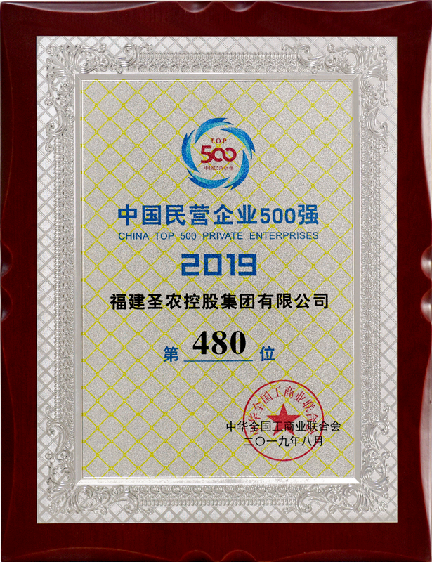 2019（尊龙官方网站首页集团）中国民营企业500强